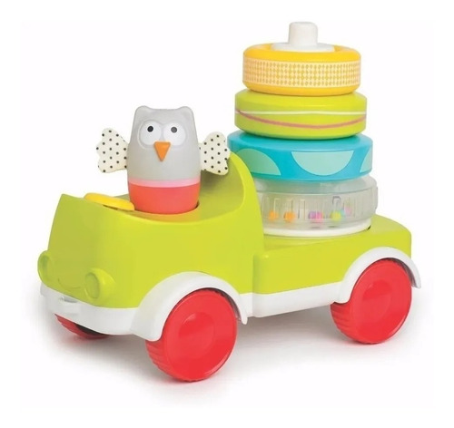 Imagen 1 de 5 de Tractor Juguete Apilable Taf Toys Crawl & Stack