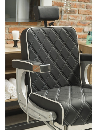Imagen 5 de 8 de Sillón Reclinable Para Barbero Modelo Citizen Marca Famusa