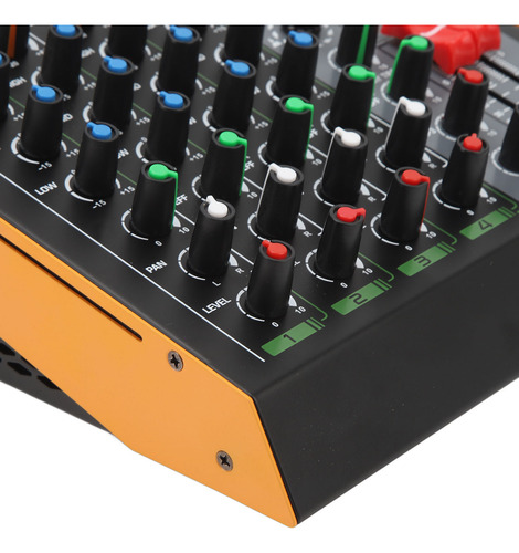 Mixer De Som De 4 Canais Sm4 Mixing Console Dual Wireless