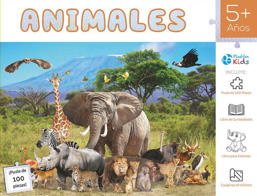 Libro: Animales. Vv.aa.3. Pluton Kids