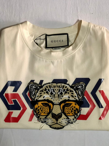 Playera Jaguar Beige Gg (Usado)