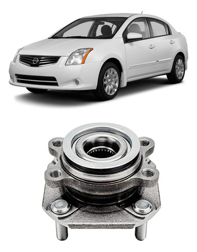 Cubo De Roda Dianteira Nissan Sentra 2007-2013, Com Abs