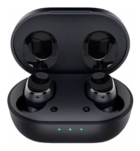 Audífonos in-ear gamer inalámbricos HTC True Wireless Earbuds 2+ TWS5 carbon black con luz LED