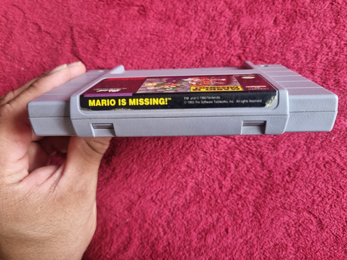 Mario Is Missing Cartucho Original Snes (Usado)