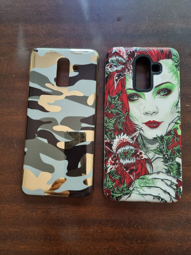 2 Fundas Protectora En Pvc Para Samsung A6 Plus. Como Nuevas