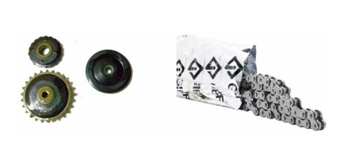 Kit Distribucion Zanella Hj 110 C/flautin Y Cadena 90p- 2r