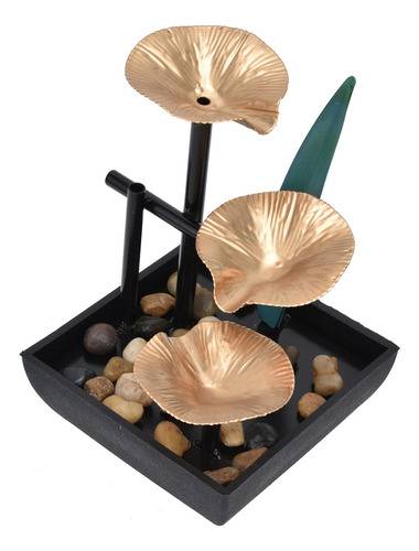 - Fuente De Mesa De Hierro Forjado Que Fluye Agua