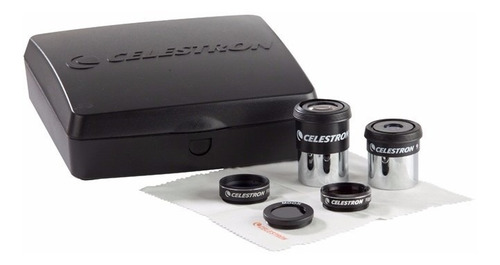 Imagen 2 de 2 de Kit Celestron Powerseeker Para Telescopio Oculares + Filtros