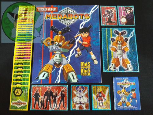 Álbum Medabots 1 - Completo A Pegar