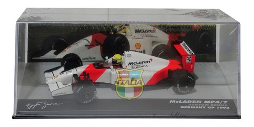 Mclaren Mp4/7 1992 Ayrton Senna 1:43 Ixo Lendas Brasileiras