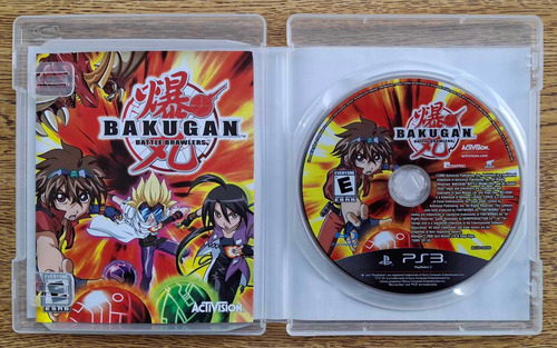 Bakugan Battle Brawlers - Ps3 (envio Em Até 24h) (Usado)