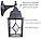 Litpath Lámpara Led De Pared Para Exteriores, 11 W Equivalen