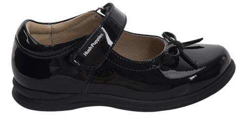 Zapato Escolar Hush Puppies 1077 Negro Original Msi