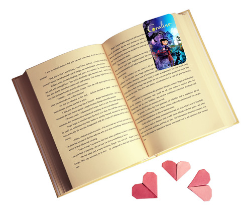 Pack 5 Separadores Magnéticos De Libros Colección Coraline Multicolor Coraline 3