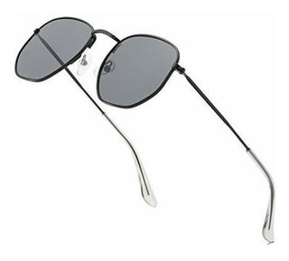 Gafas de sol sin marco con gafas de sol de metal pequeñasmujer Gafas de sol sin marco con gafas de sol de metal pequeñasmujer