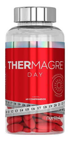 Thermagre Day 60 Comp  Termogênico - Nutrilibrium Sabor Sem sabor