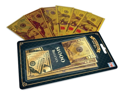 Imagen 3 de 5 de Juegos De Mesa Billetes Gold Usd 1193