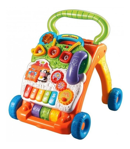 Andador Caminador Bebe Infantil 2 En 1 + Música Y Juegos 