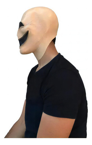 Máscara De Pestañas Slenderman Happy Slonderman Creepypasta Color 01