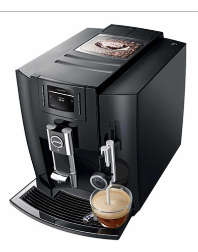 Cafetera Jura E8 Super Automática Piano Black Expreso 120v