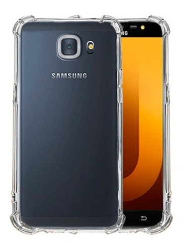 Funda Transparente Reforzada Para Samsung J7 Prime