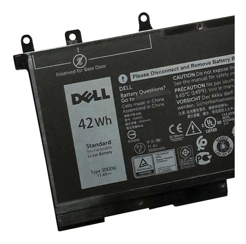 3dddg - Original Dell Battery 11.4 V 3500 Mah 42 Wh