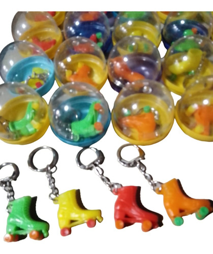 Llaveros Patín Patines Sobre Ruedas Cotillón Regalo Niñez