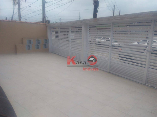 Imagem 2 de 8 de Casa Com 2 Dormitórios À Venda, 50 M² Por R$ 210.000,00 - Parque São Vicente - São Vicente/sp - Ca1192