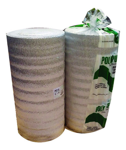 Aislante Termico Aluminizado 10mm Bajo Chapa/teja 1 X 20 Mts