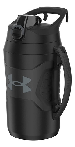 Termo Bote Under Armour Playmaker 64 Oz (1.9 Lt) Gym Camping Color Negro