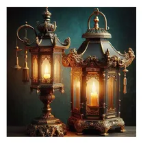Comprar Vinilo 100x100cm Faroles Antiguos Para Cortes De Luz C1
