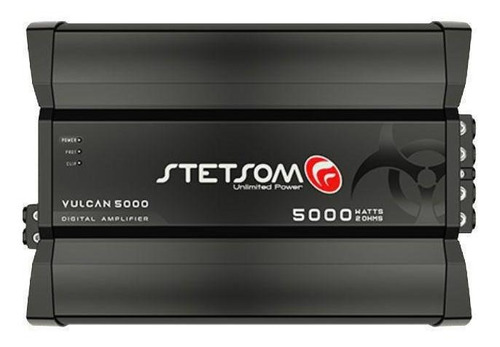 Amplificador Stetsom Vulcan 5000 Mono 5000w Rms 1 Canal 1ohm