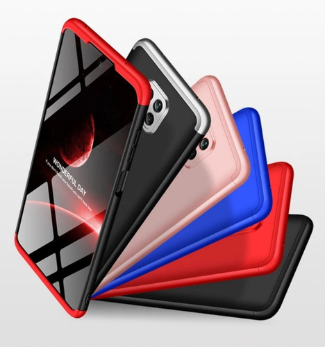 Xiaomi Redmi Note 9s - Carcasa, Case, Funda Protectora 360°