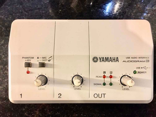 Placa De Audio Usb Yamaha Audiogram 3