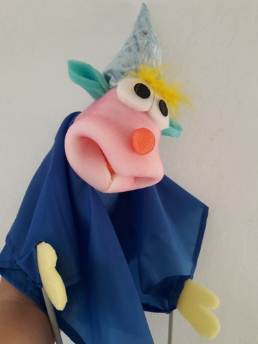 Imagen 2 de 4 de Títere Manopla Duende De Goma Espuma