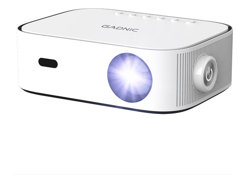 Proyector Led Gadnic 9500 Lúmenes Blanco Hdmi Usb