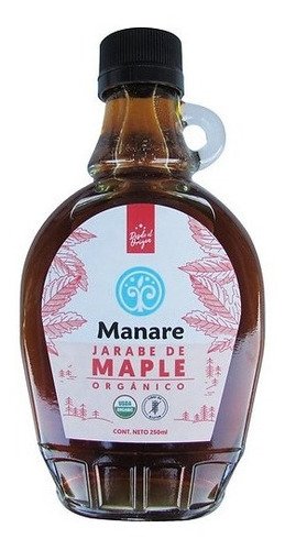 Jarabe De Maple Orgánico Manare 250 Ml