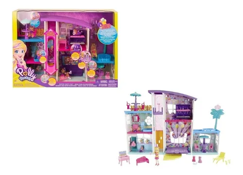 Polly Pocket Mega Casa De Sorpresas De Mattel Oferta