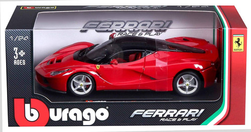 Burago Ferrari Race And Play Laferrari 1/24 Escala Diecast M