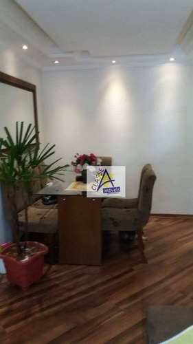 Imagem 6 de 12 de Apartamento Com 2 Dormitórios Para Alugar, 48 M² Por R$ 1.500,00/mês - Parque São Vicente - Mauá/sp - Ap0742