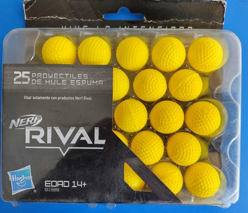Nerf Rival * Balas Refill Pack X 25