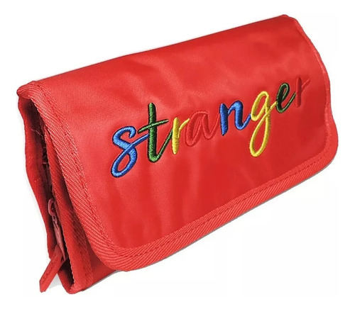 Cartuchera Neceser 47 Street Stranger Original Rojo Rojo