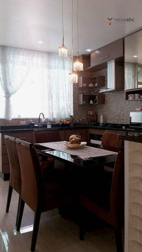 Imagem 20 de 30 de Cobertura Com 2 Dormitórios À Venda, 53 M² Por R$ 500.000 - Vila Alzira - Santo André/sp - Co1127
