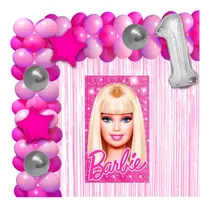 Comprar Barbie Kit Decoración Fiesta Barbie Cumple Globos Barbie