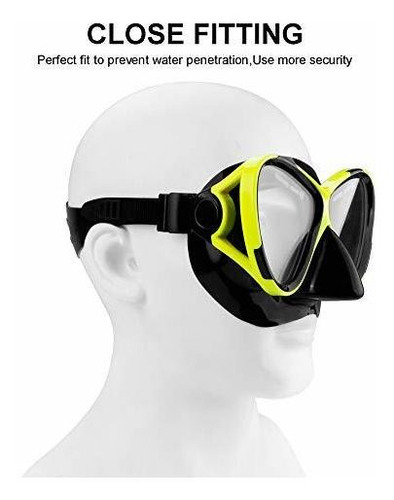 Imagen 2 de 7 de Conjunto De Snorkel Anggo, Adultos, Recreación, Anti-fog