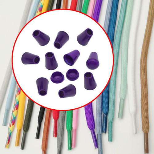 10x Clips De Palanca Para Topes De Campana, Púrpura