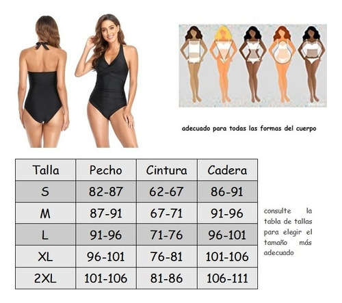 . Hermoso Traje De Baño De Una Pieza For Mujer
