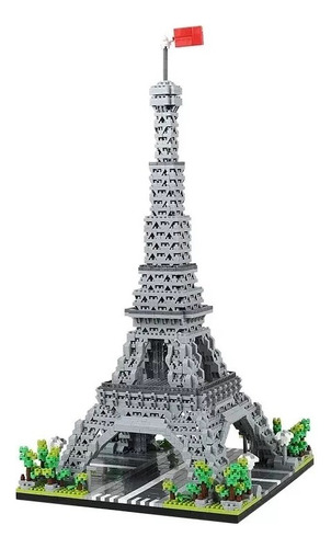 Mini Bloques Torre Eiffel Knew Built Nuevo