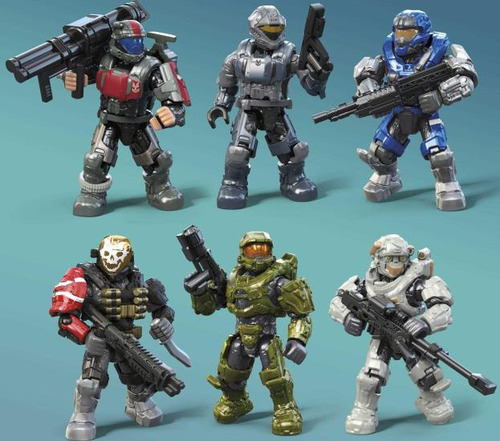Juego De Construcción De Juguetes Con Figuras De Acción Mega