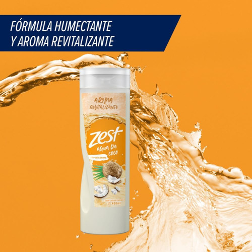 Zest Bw Agua De Coco 12x400ml